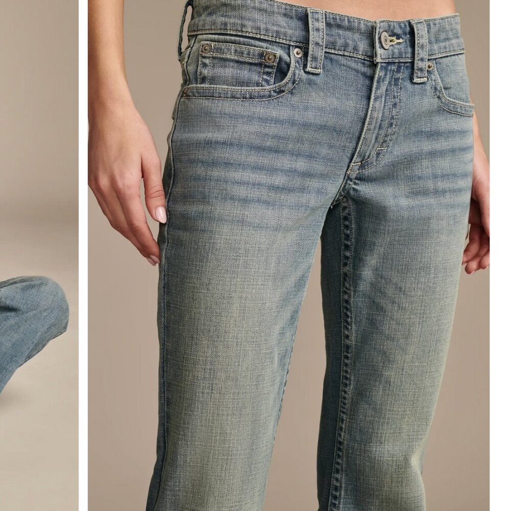 Lucky Brand lowrise bootleg jeans (32, classic blue) - Picture 11 of 11